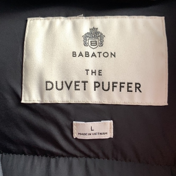 SOLD Babaton The Duvet Puffer Mid 700 Down-Filled Black Large - Picture 13 of 16